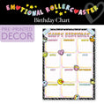 Load image into Gallery viewer, Rainbow Pastel Birthday Chart