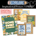 Load image into Gallery viewer, Printable Cozy Inspirational Posters | School in Stars Hollow