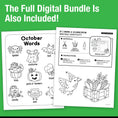 Load image into Gallery viewer, Big Book of October First Grade Thematic Unit Bundle
