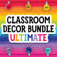Load image into Gallery viewer, Lightbulb Moments Ultimate Pre-Printed and Printable Classroom Decor Bundle
