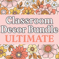 Load image into Gallery viewer, Little Miss Retro Ultimate Pre-Printed and Printable Classroom Decor Bundle