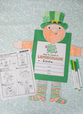 Load image into Gallery viewer, Printable March How To Catch A Leprechaun Craftivity