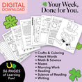 Load image into Gallery viewer, Printable Second Grade March Week 2 Resources