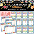 Load image into Gallery viewer, Printable Fall Calendar and Newsletters | 90s Teacher