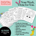 Load image into Gallery viewer, Printable First Grade April Week 2 Resources