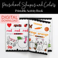 Load image into Gallery viewer, Printable Preschool Shapes and Colors Printable Activity Book