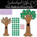 Load image into Gallery viewer, Apple Tree Retro Bulletin Board Set