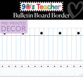 Load image into Gallery viewer, 90's Notebook Retro Bulletin Board Border | 90s Teacher