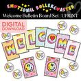 Load image into Gallery viewer, Printable Rainbow Pastel Welcome Bulletin Board Set | Emotional Rollercoaster