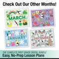 Load image into Gallery viewer, Printable First Grade April Thematic Unit Bundle