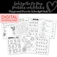 Load image into Gallery viewer, December Kindergarten No Prep Printables & Activities