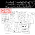 Load image into Gallery viewer, Preschool February No Prep Printables and Activities for Kids