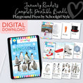 Load image into Gallery viewer, I Can Count Penguins, Let's Build a Snowman, Winter Fun, Happy New Year | Level A Reader Bundle
