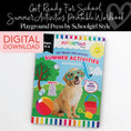 Load image into Gallery viewer, Kindergarten Summer Activities Printable Workbook