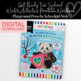 Load image into Gallery viewer, Kindergarten Winter Activities Printable Workbook