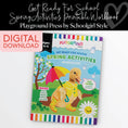 Load image into Gallery viewer, Kindergarten Spring Activities Printable Workbook