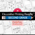 Load image into Gallery viewer, Printable Second Grade December Writing Bundle