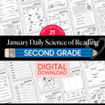 Load image into Gallery viewer, Printable Second Grade January Daily Science of Reading