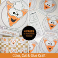 Load image into Gallery viewer, Printable My Slice of Pumpkin Pie Craftivity