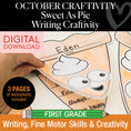 Load image into Gallery viewer, Printable Sweet As Pie Writing Craftivity