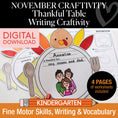 Load image into Gallery viewer, Printable Thankful Table Craftivity