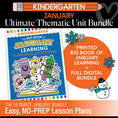 Load image into Gallery viewer, Big Book of January Kindergarten Thematic Unit Bundle