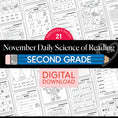 Load image into Gallery viewer, Printable Second Grade November Daily Science of Reading