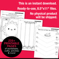 Load image into Gallery viewer, Printable Preschool November Thematic Unit Bundle