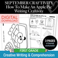 Load image into Gallery viewer, How to Make an Apple Pie Craftivity