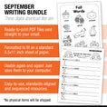 Load image into Gallery viewer, Big Book of September Kindergarten Thematic Unit Bundle