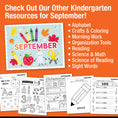 Load image into Gallery viewer, Big Book of September Kindergarten Thematic Unit Bundle