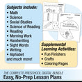 Load image into Gallery viewer, Printable Preschool September Thematic Unit Bundle
