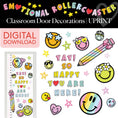 Load image into Gallery viewer, Printable Rainbow Pastel Classroom Door Decorations | Emotional Rollercoaster