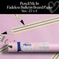 Load image into Gallery viewer, Pencil Me In – Pink Pencil Bulletin Board Paper | Schoolgirl Style x Fadeless®