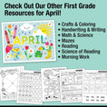 Load image into Gallery viewer, Printable First Grade April Daily Sight Words