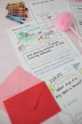 Load image into Gallery viewer, Printable February Pen Pal Snail Mail