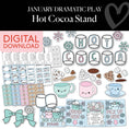 Load image into Gallery viewer, Printable January Dramatic Play Hot Cocoa Stand