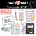 Load image into Gallery viewer, Printable Boho Pastel Visual Supplies | Pastel Pages