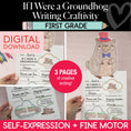 Load image into Gallery viewer, Printable February If I Were A Groundhog Craftivity