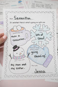 Load image into Gallery viewer, Printable February Pen Pal Snail Mail