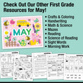 Load image into Gallery viewer, Printable First Grade May Daily Writing