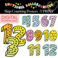Load image into Gallery viewer, Printable Rainbow Pastel Skip Counting Posters | Emotional Rollercoaster