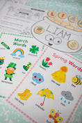 Load image into Gallery viewer, Printable March Words Posters