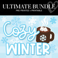 Load image into Gallery viewer, Cozy Winter Bundle | Cozy Winter | Ultimate Classroom Decor Bundle | Decor to Your Door and UPRINT