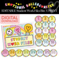 Load image into Gallery viewer, Printable Bright Student Work Files | Emotional Rollercoaster