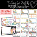 Load image into Gallery viewer, Google Classroom Slides | Fall Pastels | Printable Classroom Decor | Schoolgirl Style