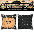 Load image into Gallery viewer, Pastel Pumpkin Cutie Halloween Classroom Pillow Cover | A Year In Pastel