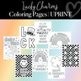 Load image into Gallery viewer, Lucky Charms Coloring Pages FREEBIE