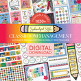 Load image into Gallery viewer, Printable Ultimate Classroom Management and Organization Bundle | 90s Teacher