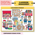 Load image into Gallery viewer, Printable Ultimate Classroom Management and Organization Bundle | 90s Teacher
